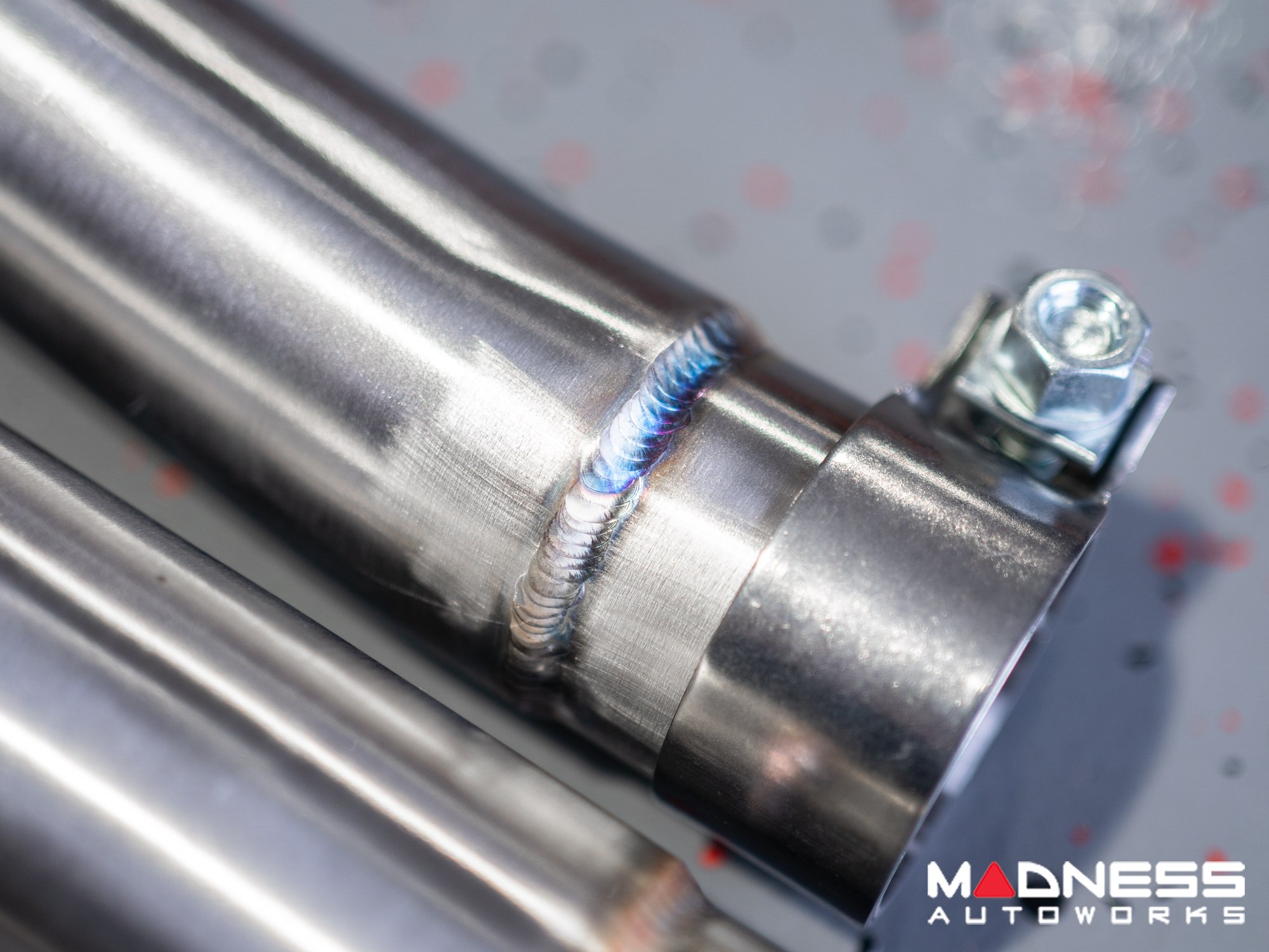 Jaguar F-TYPE Performance Exhaust System - MADNESS - 3.0L V6 - Dual Side Exit - Electronic Valve Design - Carbon Fiber Exhaust Tips